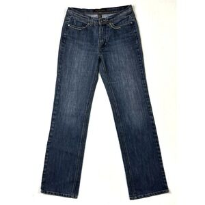 Bogari Jeans Women's 4 31/32 Straight Leg Blue Denim